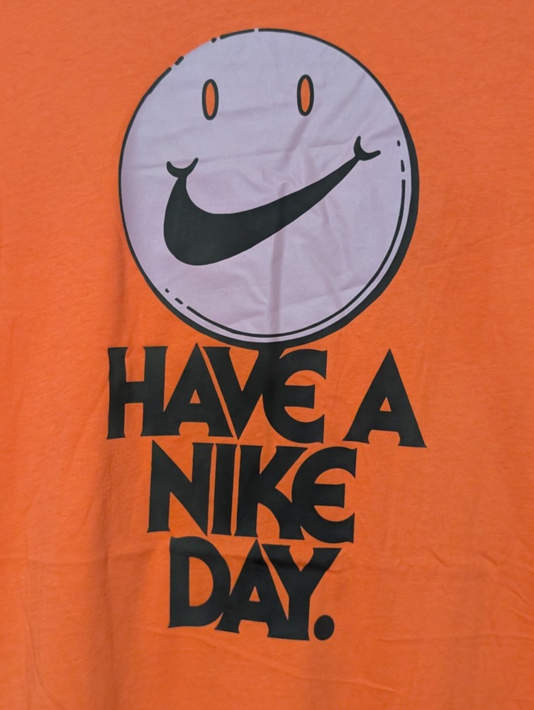 Nike Tee Men's T-shirt Orange 