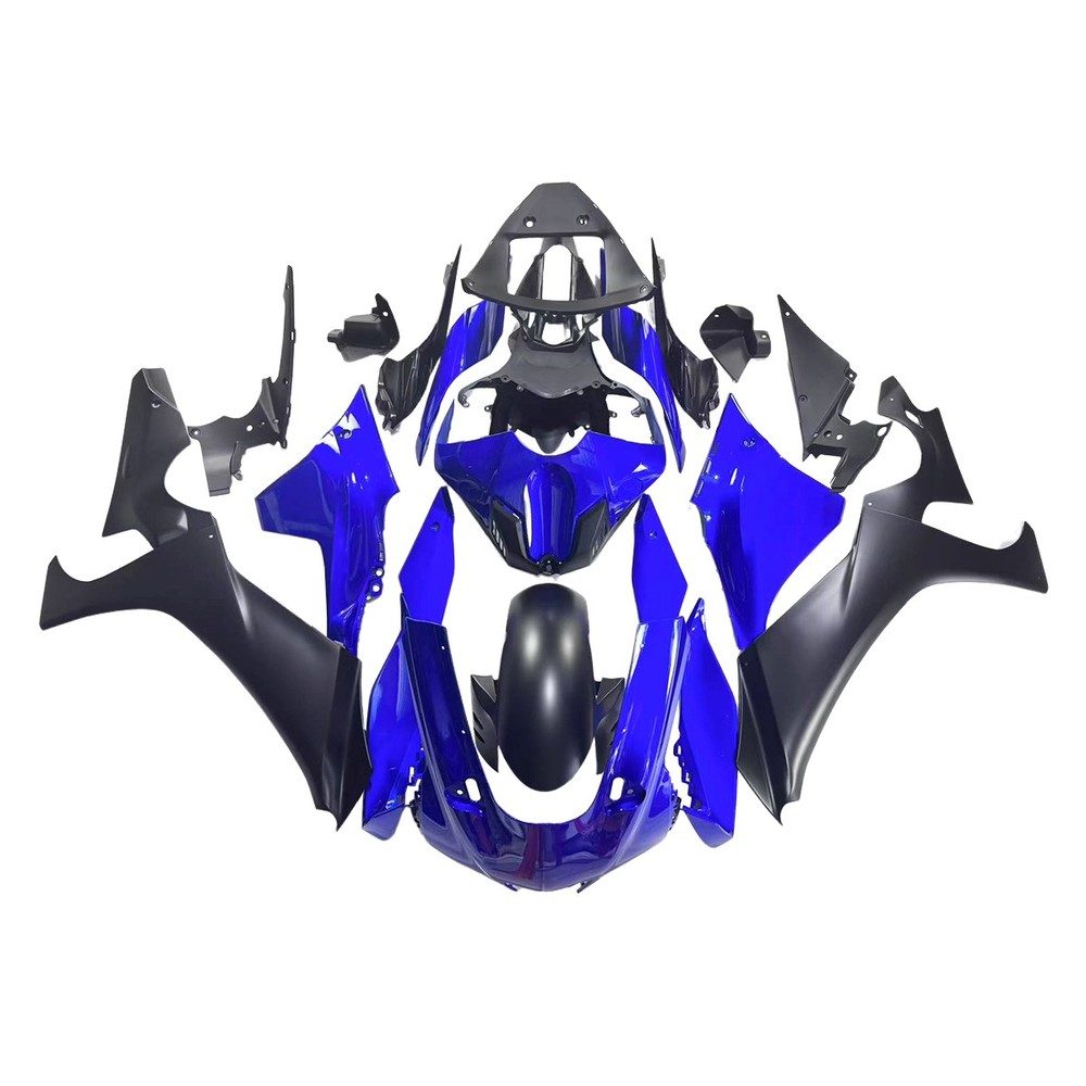 Blue Black Fairing Kit for 2020-2022 Yamaha YZF R1 YZF1000 Injection Bodywork
