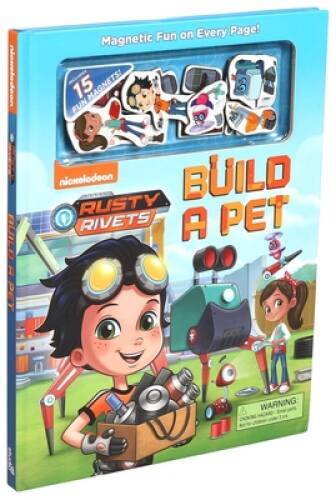 Rusty Rivets: Build a Pet (Magnetic Hardcover) - Hardcover - GOOD