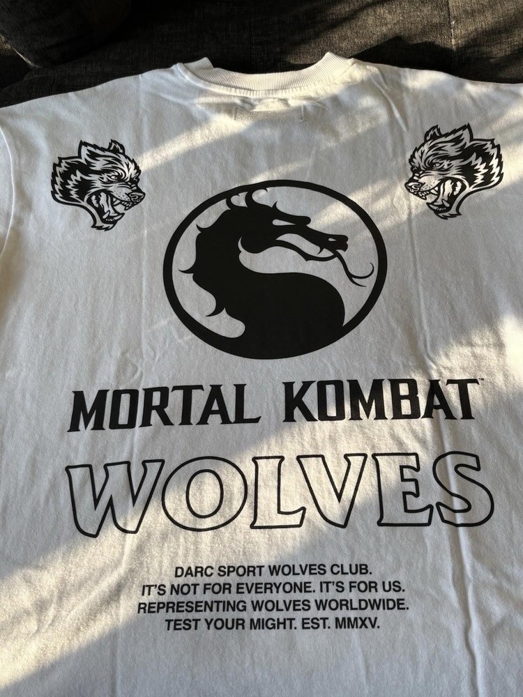 Darc Sport Mortal Kombat Collab Net White Tee