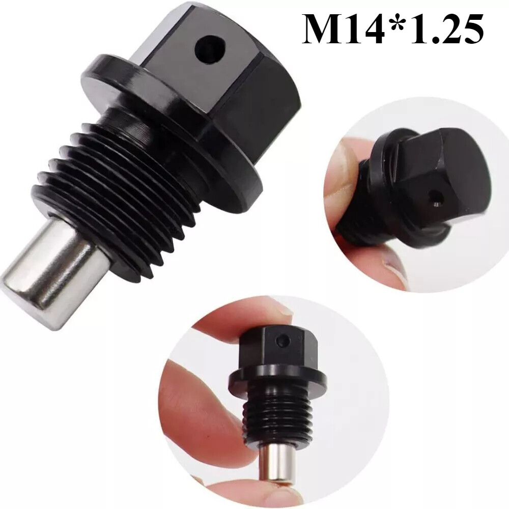 M14*1.25 Magnetic Car Engine Oil Drain Plug Screws Nut Bolt Sump Nut Accessories