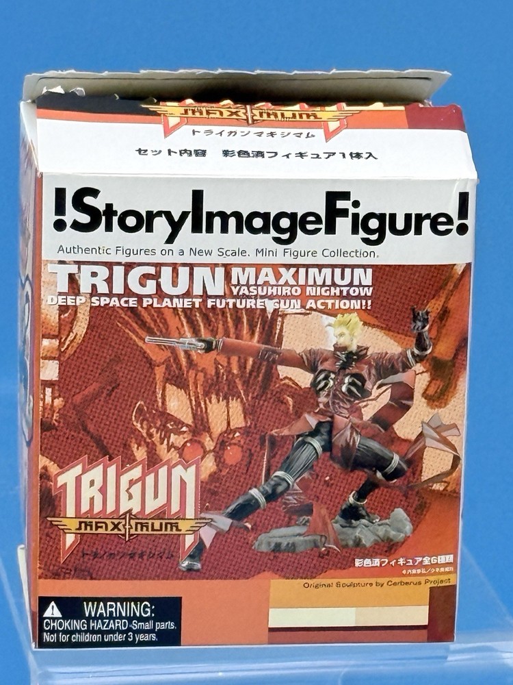 YAMATO Trigun Maximum !StoryImageFigure! Nicholas D. Wolfwood , PVC Figure Boxed