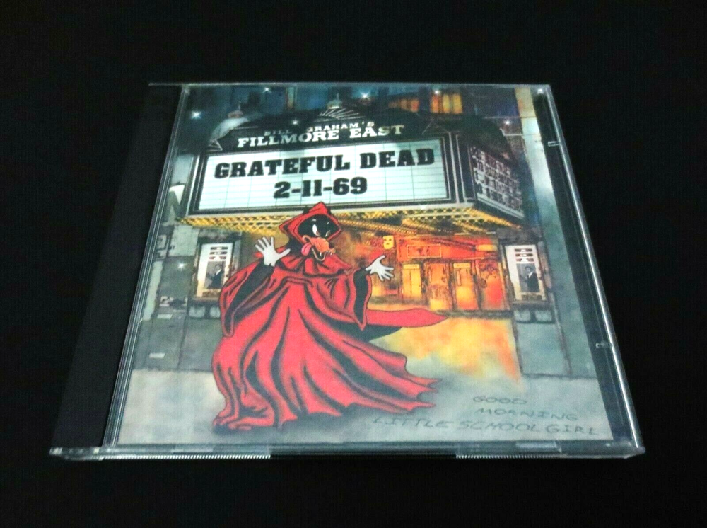Grateful Dead Fillmore East 2-11-69 New York 1969 Live Irwin Wolf Art GDCD 2 CD