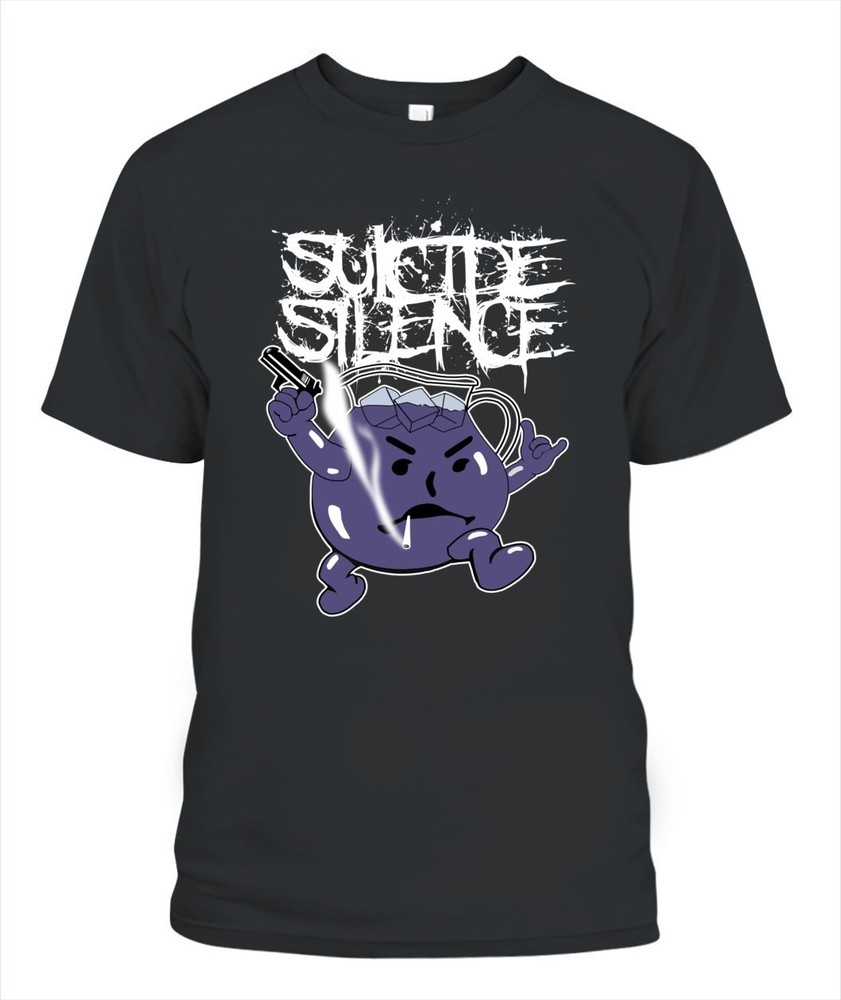 Suicide Silence 2007 Tour Pull The Trigger Band T-Shirt