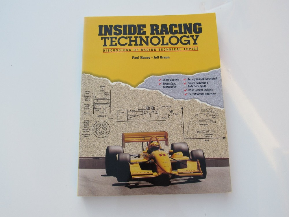 Inside Racing Technology Paul Haney Jeff Braun 1995 Motorsports Engineering Book