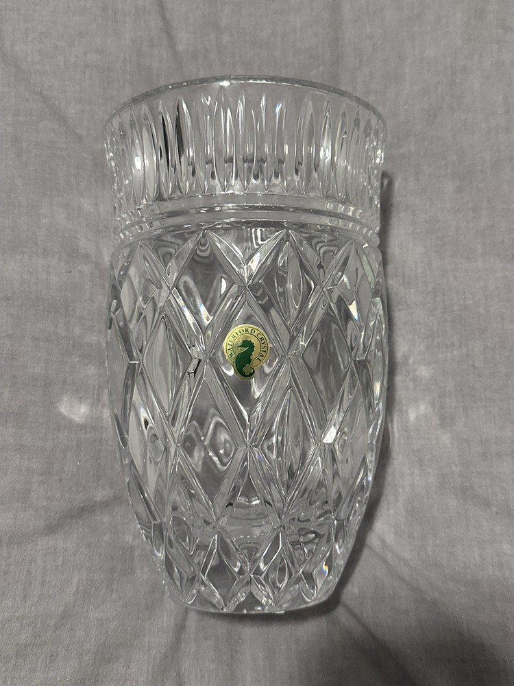 Waterford Crystal Eastbridge 8 inch Vase with sticker