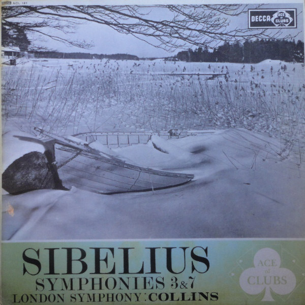 Jean Sibelius - Symphonies 3  7 - Used Vinyl Record - A15851z