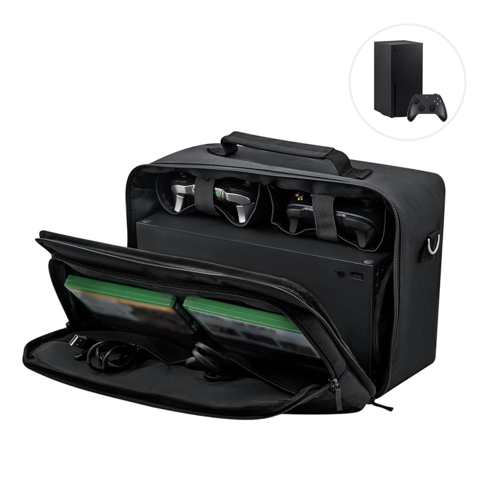 Protective Case for Xbox Series X, Travel Case Bag Carrying Case for Xbox Series