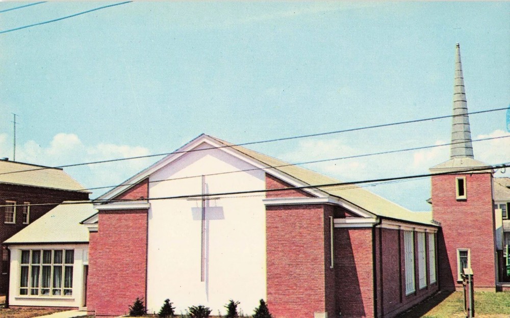 Atlantic Methodist Church - Ocean City Maryland MD - Postcard