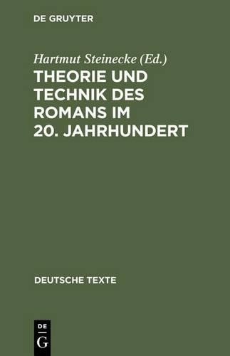 Theorie und Technik des Romans im 20. Jahrhundert (Hardback) Deutsche TexteAnother great item from Rarewaves USA | Free delivery!