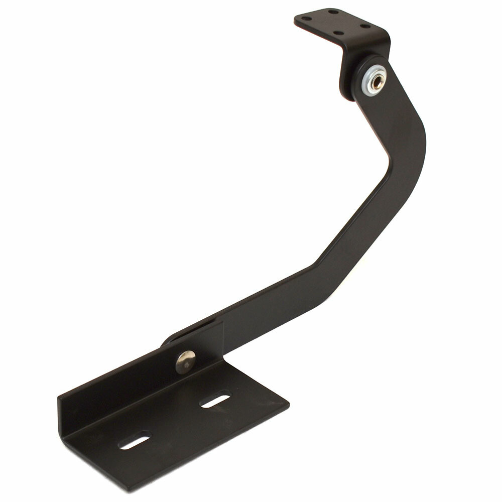 Tracker Boat Trunk Hinge 167936 | Foot Rest Black Aluminum (RIGHT)