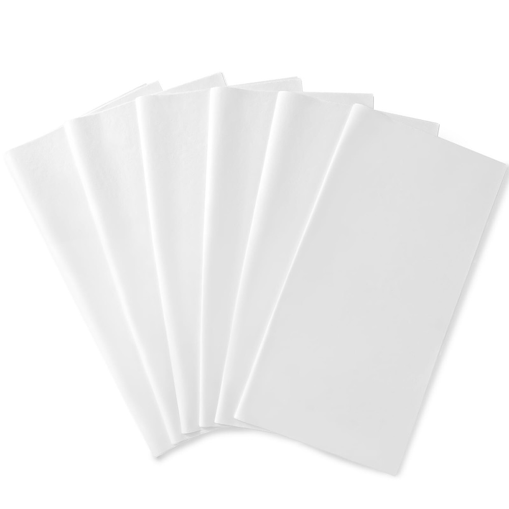60 Sheets White Tissue Paper 20x20 Inch Acid-Free Gift Wrap for Weddings DIY-image