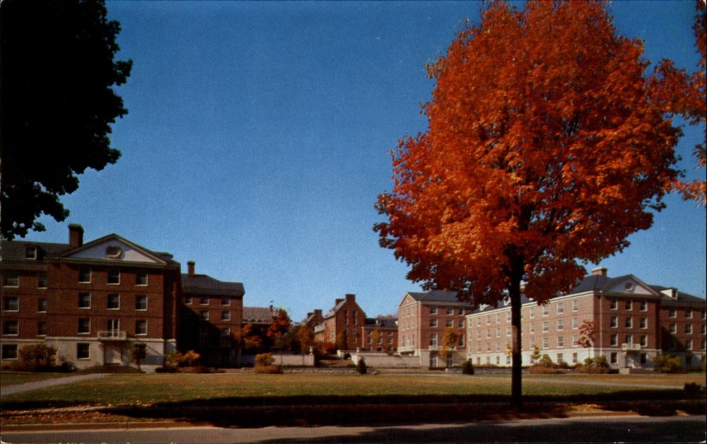 Hamilton-Thompson Halls ~ Pennsylvania State University ~ Centre County PA~1960s
