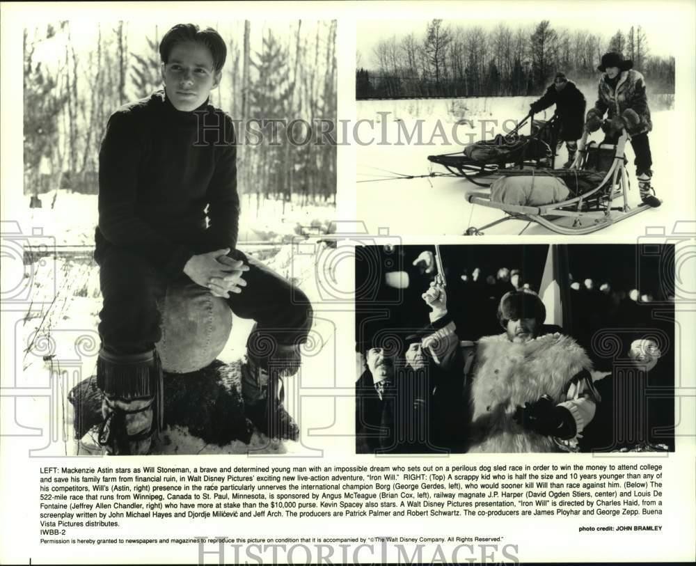 Press Photo Young actor Mackenzie Astin and co stars in scenes from 