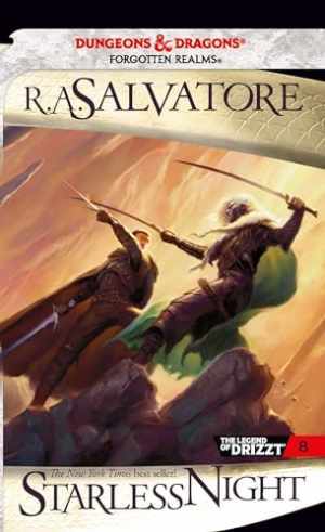 Starless Night: The Legend of Drizzt - Paperback, by Salvatore R.A. - Good