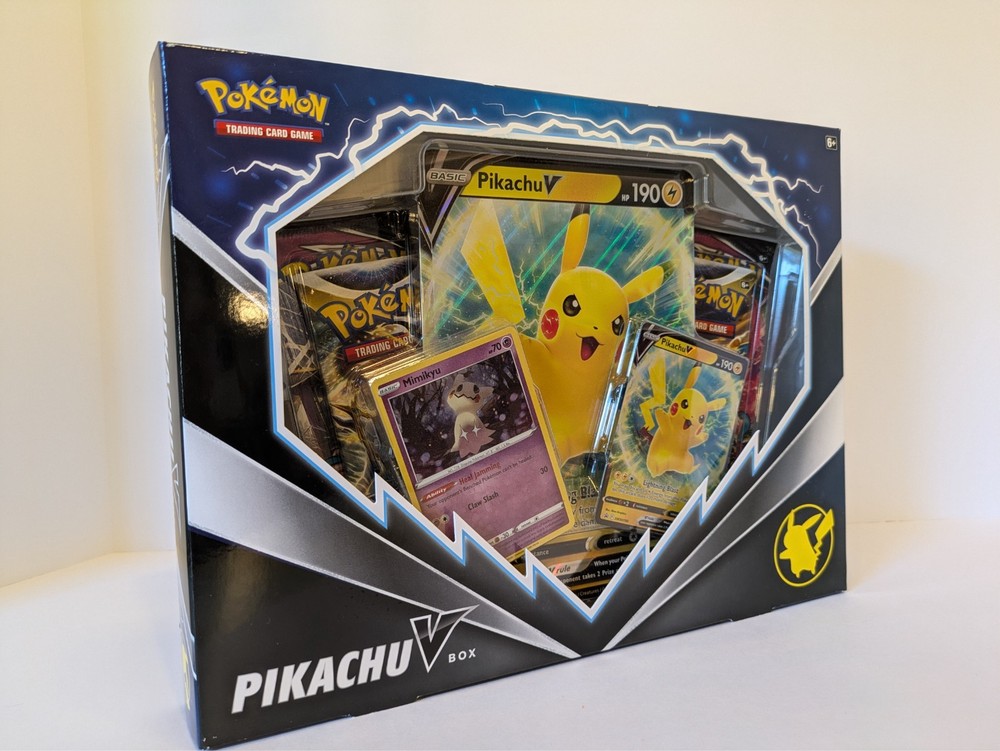 Sealed Pokémon TCG: Pikachu V Box - Sword & Shield - Evolving Skies