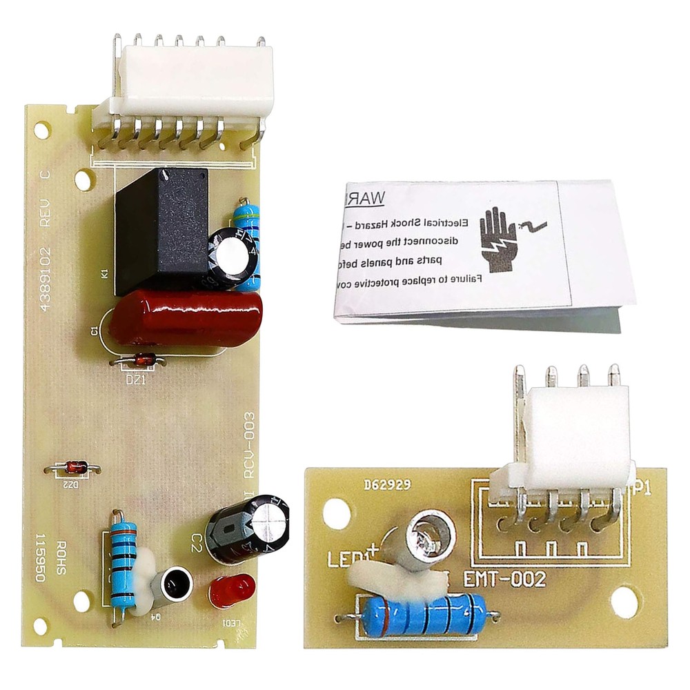 4389102 W10757851 Refrigerator Ice Control Board Kit Replacement for 2255114