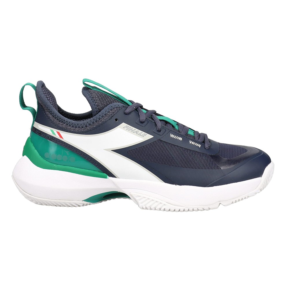 diadora Finale Clay Tennis  Mens Blue Sneakers Athletic Shoes 179361-C1512