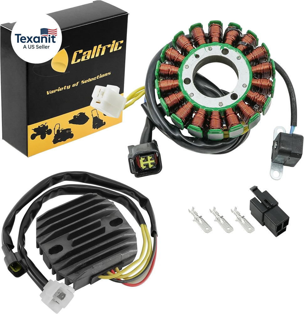 Stator and Regulator Rectifier Compatible with Suzuki Drz400 Dr-Z400 Drz400E Drz