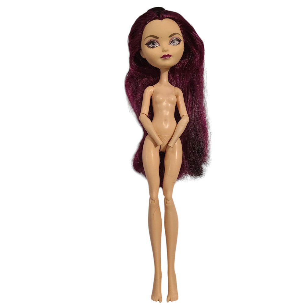 Ever After High First Chapter Raven Queen Nude Doll OOAK Missing Both Hands