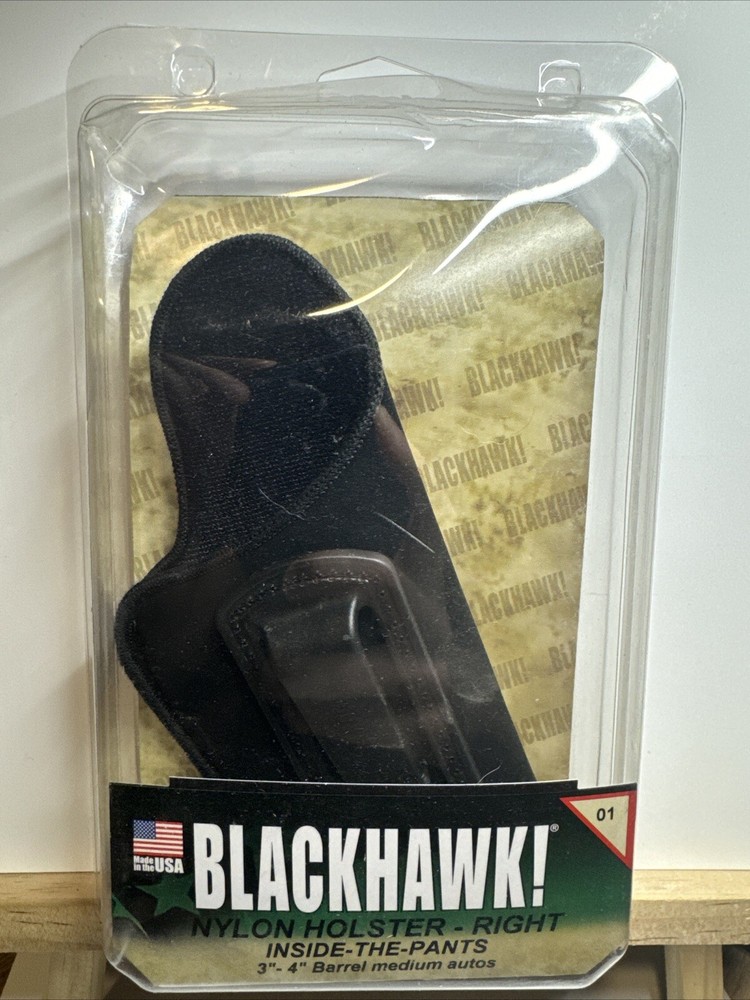 BLACKHAWK Inside-the-Pants Holster, Size 01, Right Hand, (3-4