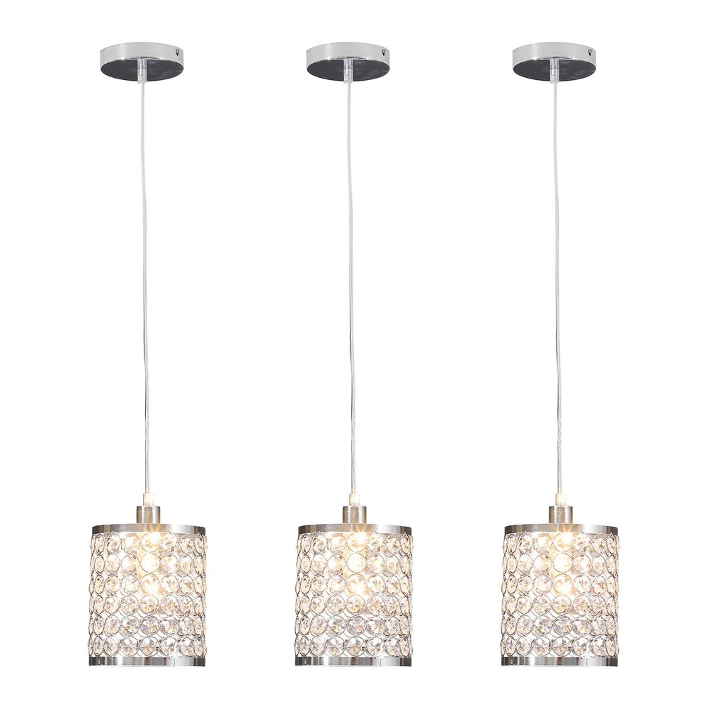 3 pc Modern Hanging Ceiling Light Pendant Lamp Lighting Fixture Kitchen Island