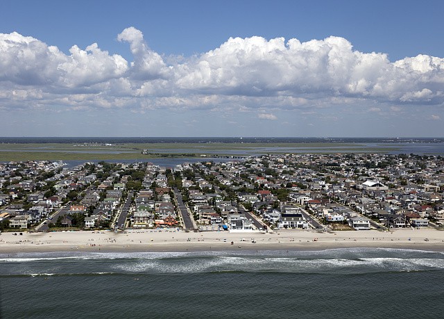Photo:Margate City New Jersey 2017 Aerial Beach and Shoreline View