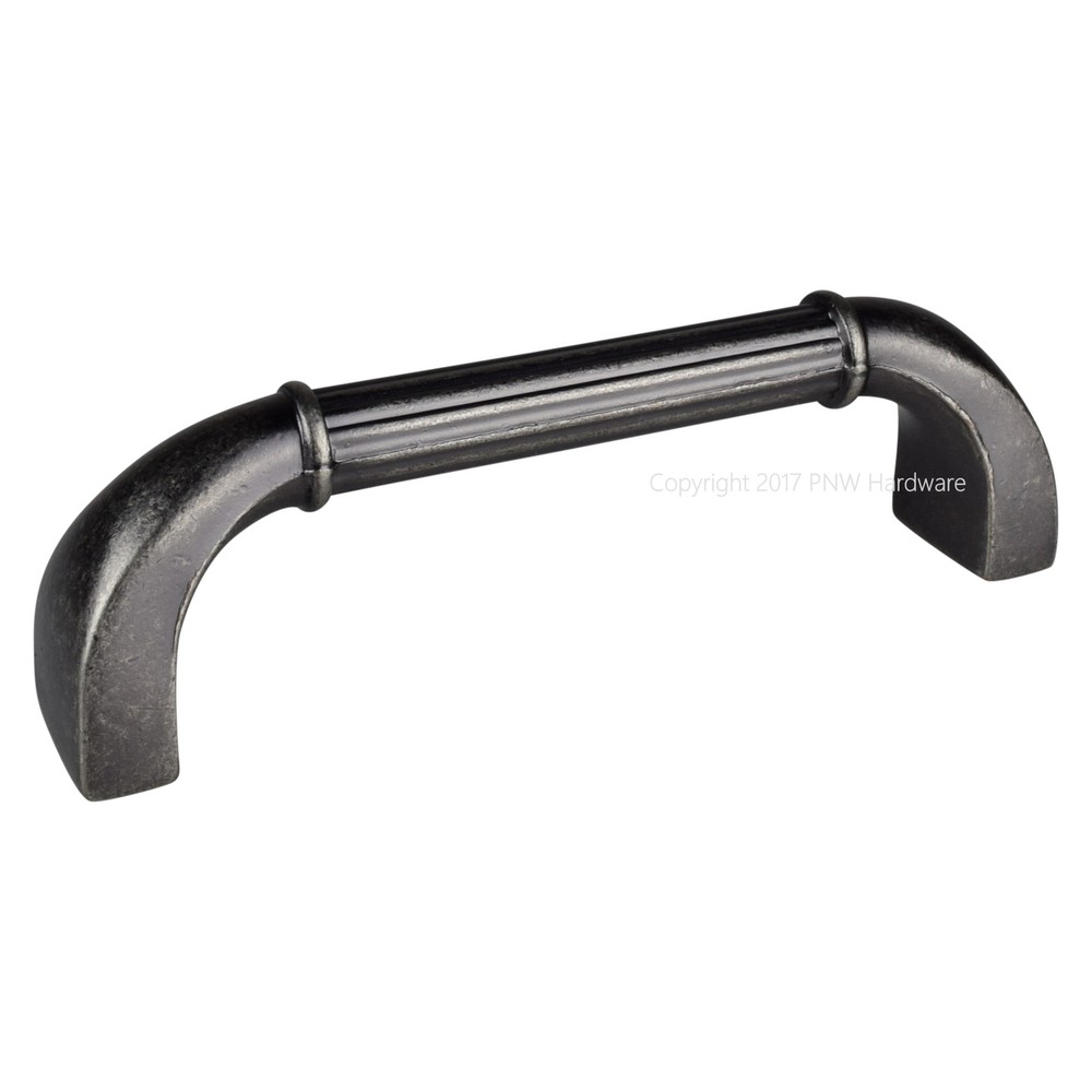 Jeffrey Alexander Cordova Z280-BNDL Distressed Pewter Cabinet Pull Handle 96mm