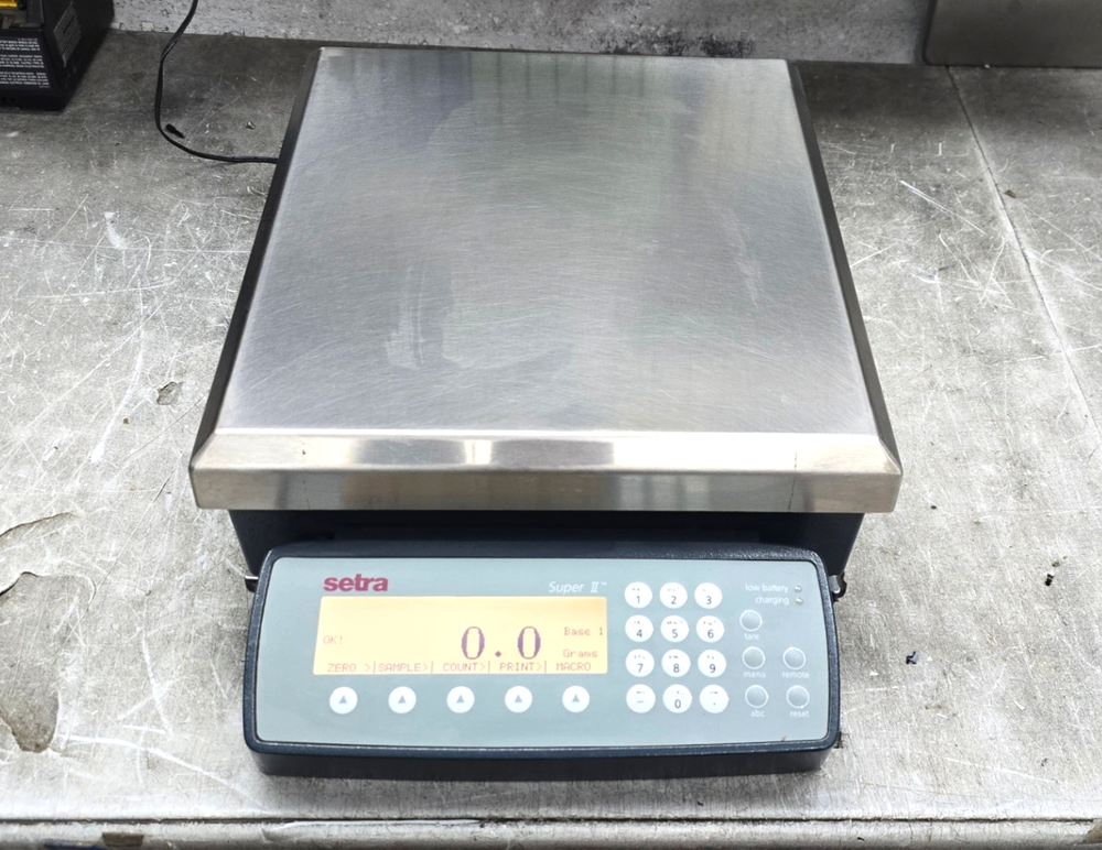 Setra Super II 4091471NN Counting Scale with Backlight 55 x 0.001 lb Capacity 2