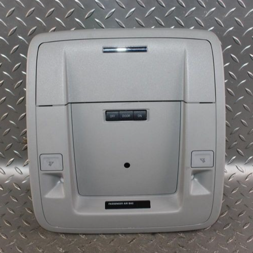 2014-2019 Chevy Silverado 1500 Rogue Overhead Roof Console Gray w/o Sunroof OEM