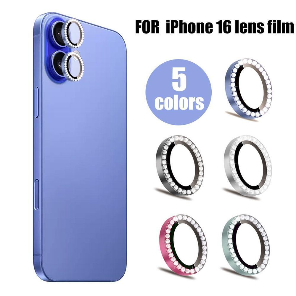 Camera Lens Protector FOR IPhone 16/16plus Lens Film@