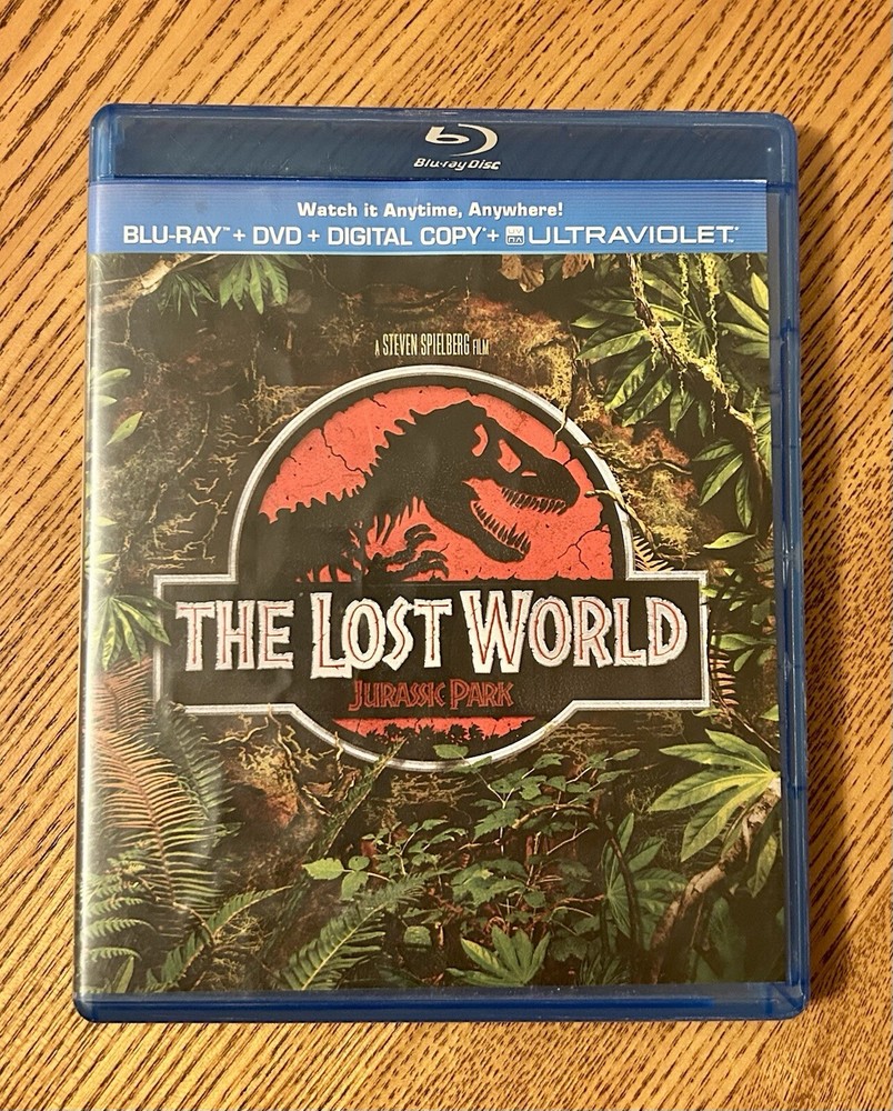 The Lost World: Jurassic Park (Blu-ray/DVD, 2013, 2-Disc Set)