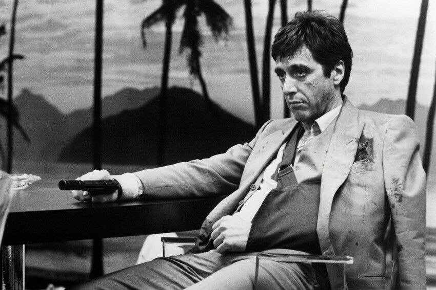 78308 AL PACINO AS TONY MONTANA IN SCARFACE Wall Print Poster US
