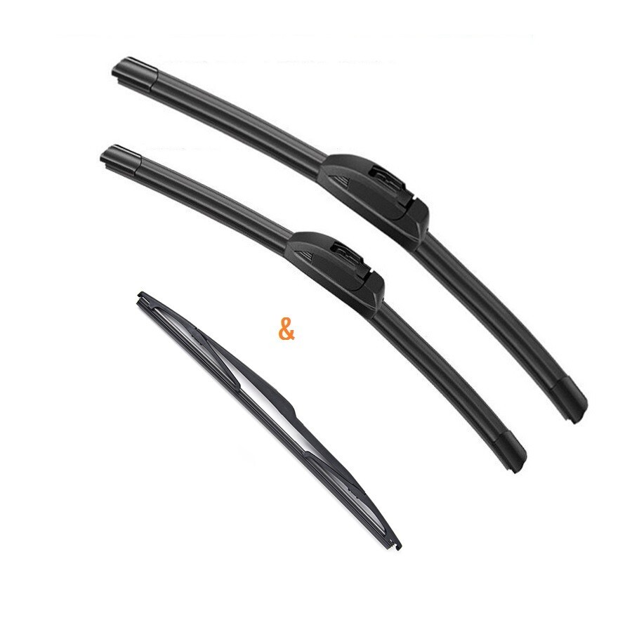 L&R Front & Rear Wiper Blades Set For Hyundai Santa Fe 2007-2012 OEM Quality