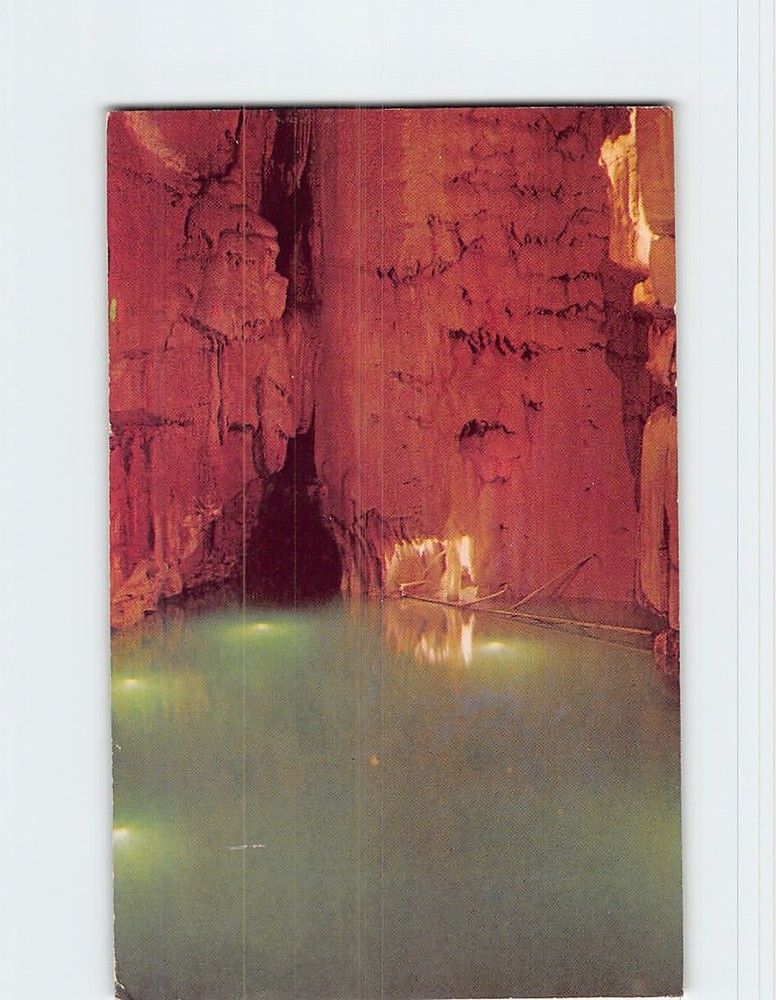 Postcard Crystal Lake in Mammoth Cave Mammoth Cave National Park Kentucky USA