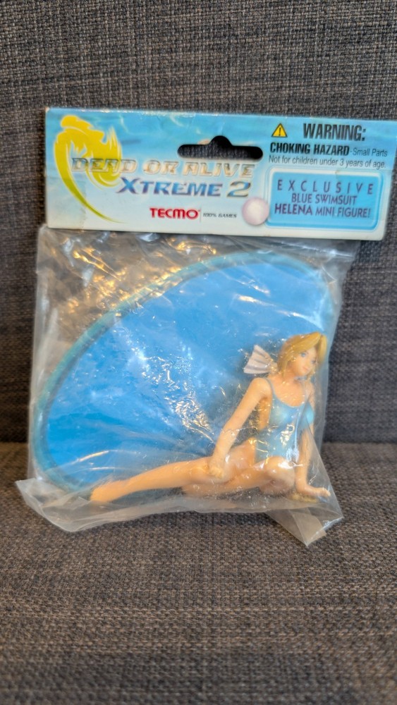 Dead or Alive Xtreme 2 Exclusive Blue Swimsuit Helena Mini Figure Promo 2006 New