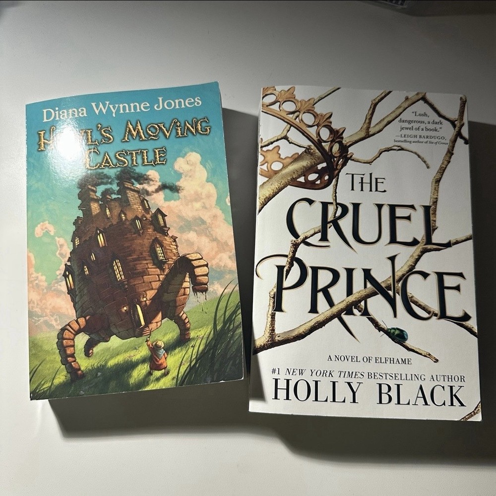 The Cruel prince And Howls Moving Castle Book Bundle