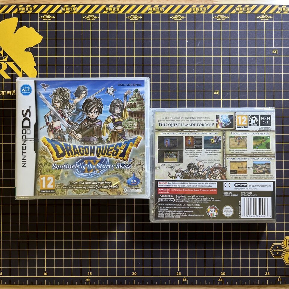 Dragon Quest IX Sentinels of the Starry Skies Nintendo DS PAL Region Free Brand New