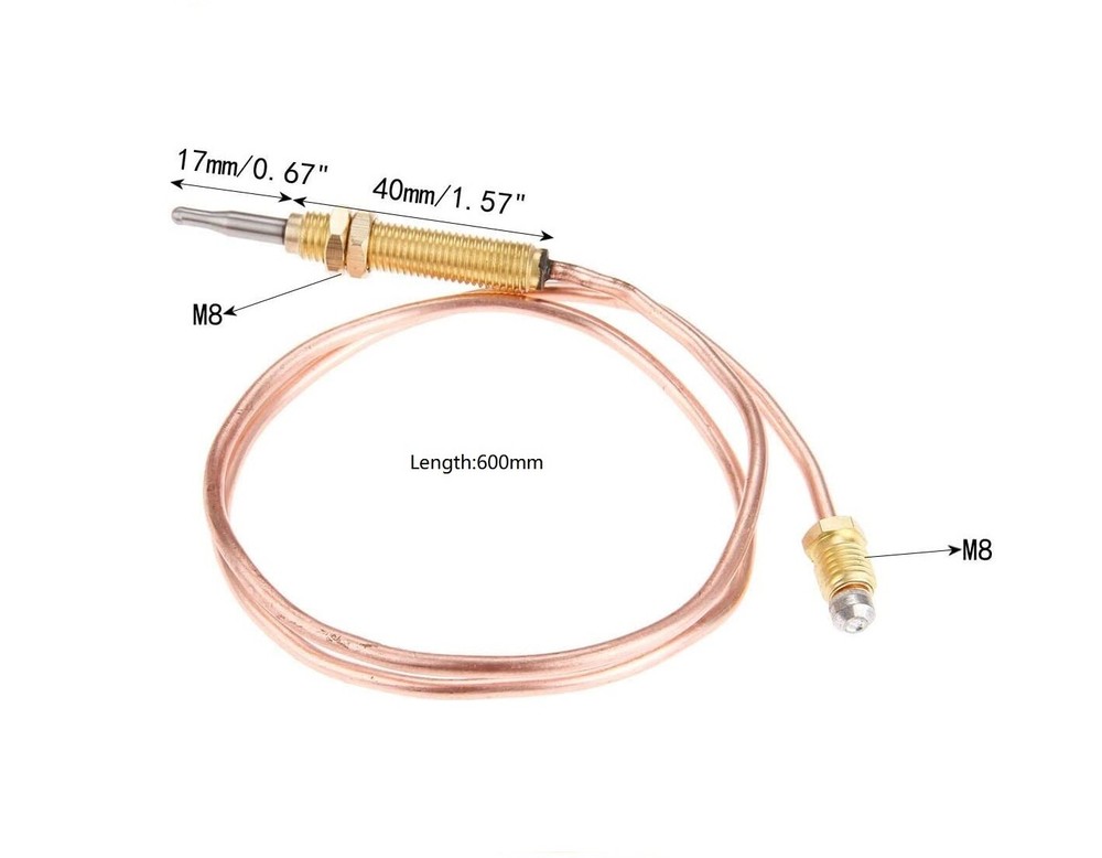 Mr Heater Stove Replacement Thermocouple 600mmLength replaces  Part no. F273117