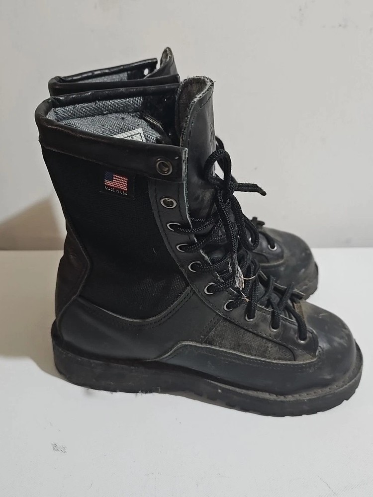 Danner Acadia Black Womens Boots Size 5 Made in USA Model 22500-image