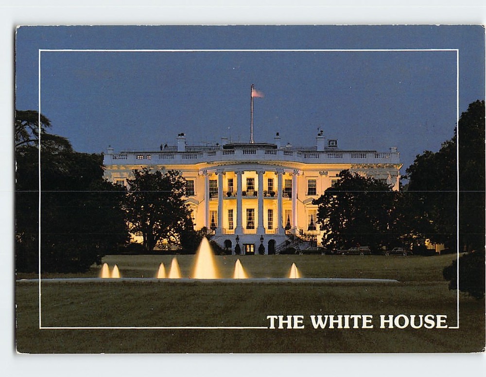 Postcard White House Washington DC USA
