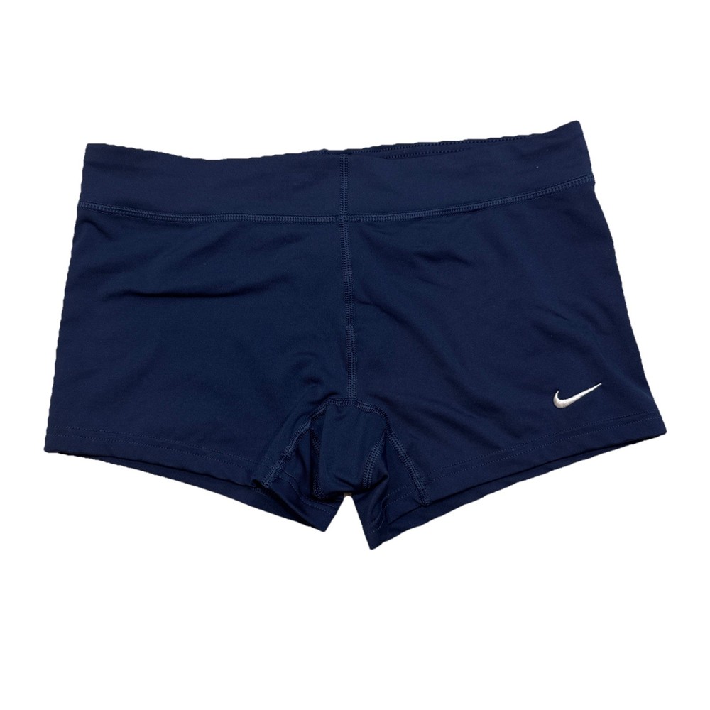 Nike Women’s Dri-FIT Shorts Blue Athletic Training Running Size M