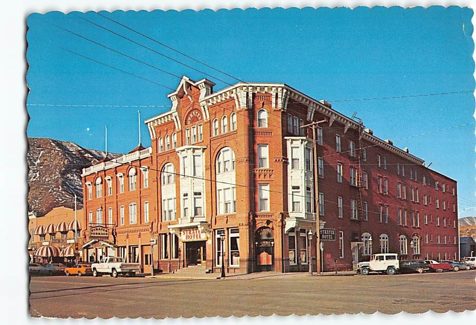 Postcard Strater Hotel Durango Colorado USA