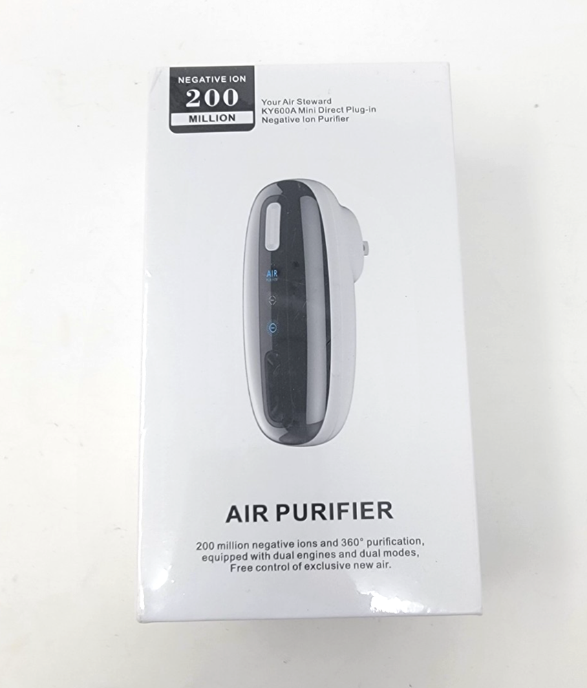Air Purifier Negative Ion Mini Plug-in Portable Smoke Odor Cleaner
