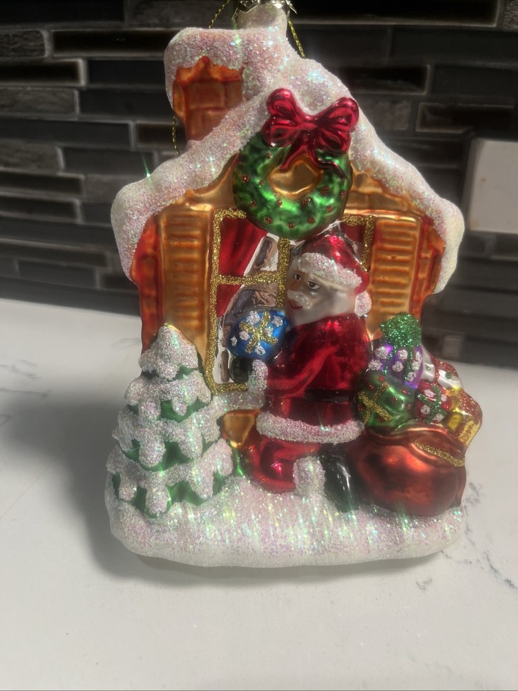 Gazing Through The Holidays Christopher Radko  Ornament