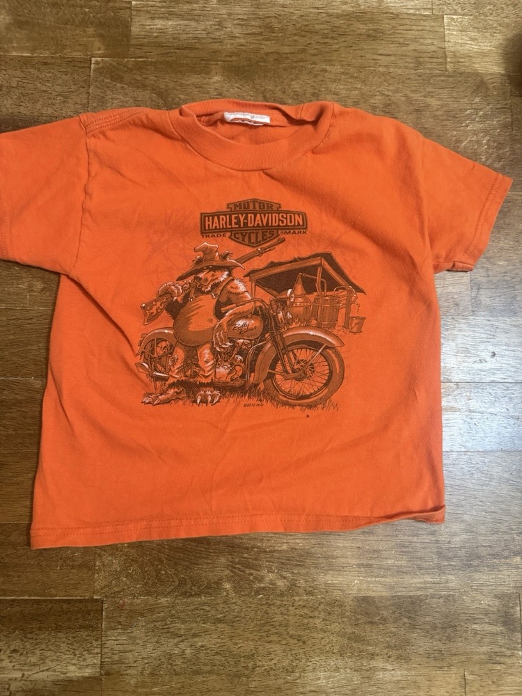 2012 Kids Harley Davidson T Shirt 18-2t
