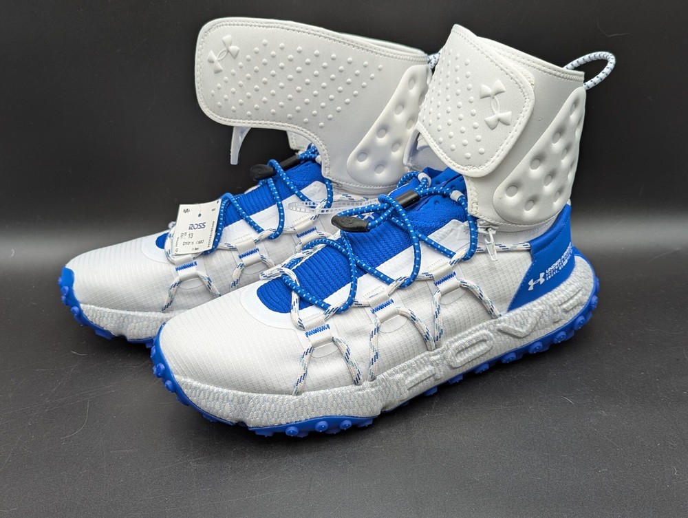 Under Armour UA HOVR Summit Fat Tire Cuff Hiking Shoes Mens Size 13 Duke Blue