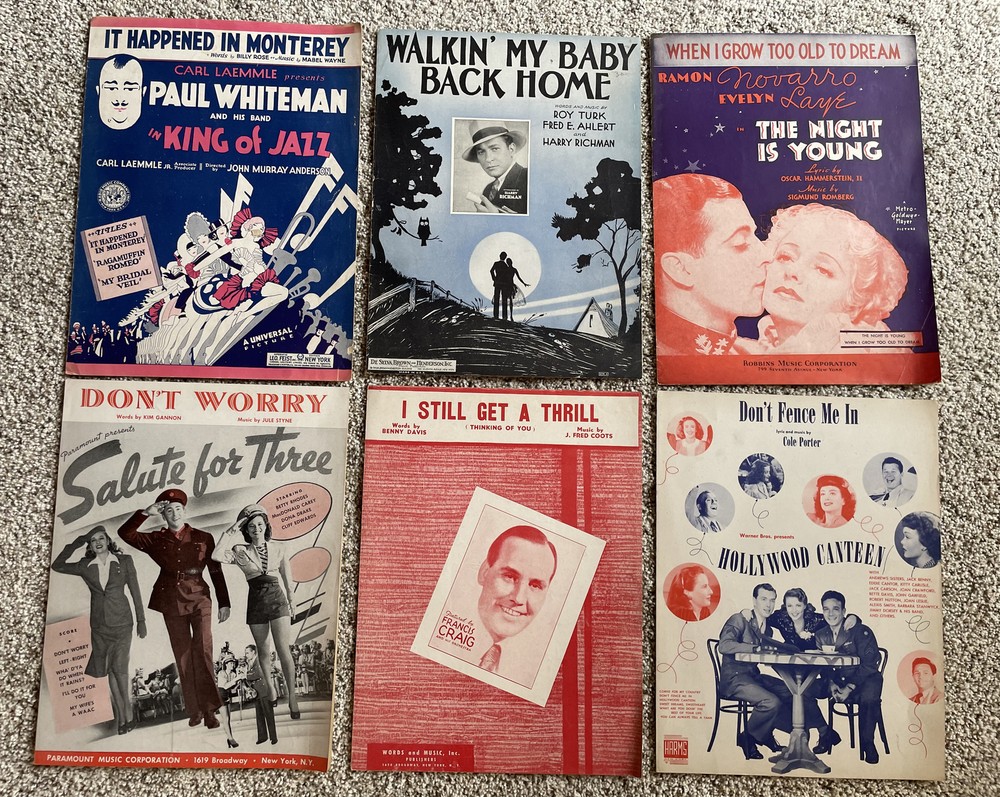 Antique and Vintage Sheet Music - Lot 8