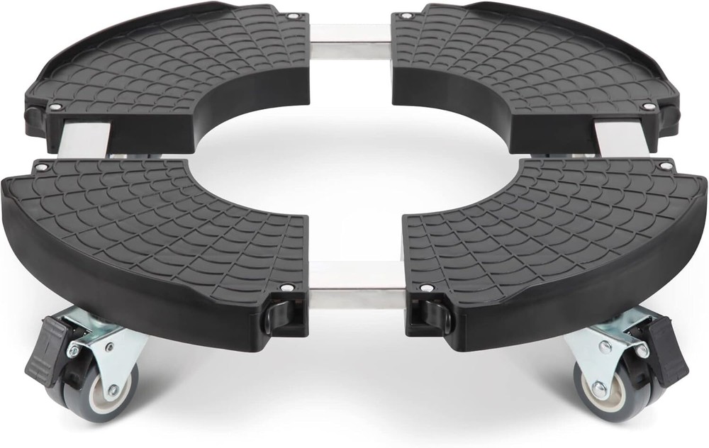 Plant Rollers with Wheels Heavy Duty, Adjustable 12 14 16 18 Inch Plant Caddy w