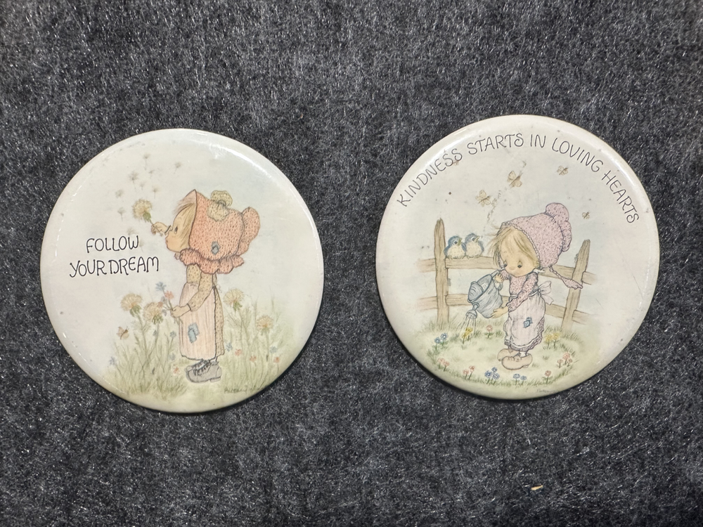 Vintage Hallmark Betsey Clark Love Dots x2